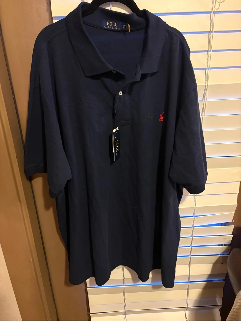 Ralph Lauren Navy Polo with Red Pony